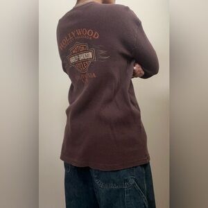Harley-Davidson long sleeve.